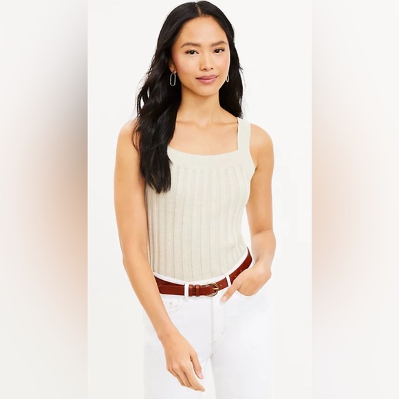 LOFT Ribbed Sweater Tank Top - XS - Picture 5 of 6